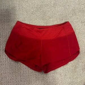 Used lululemon LR size 2 shorts 2.5 length.